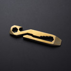 Griffin Pocket Tool // Titanium // Gold