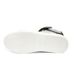 Saynt Hi-Top Sneaker // White + Black (US: 9)