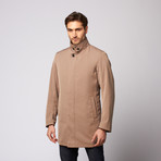 Gardner 34" Getaway Car Coat // Dark Taupe (L)