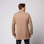 Gardner 34" Getaway Car Coat // Dark Taupe (L)