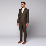 Versace 19.69 // Napoli Two-Piece Suit // Chocolate (Euro: 48)