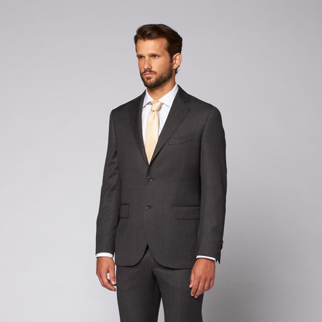Napoli Two-Piece Suit // Soft Black (Euro: 46)