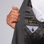 Versace 19.69 // Sorrento Two-Piece Suit // Charcoal Pinstripe  (Euro: 50)