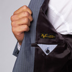 Versace 19.69 // Sorrento Two-Piece Suit // Blue Pinstripe  (Euro: 48)