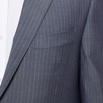Versace 19.69 // Sorrento Two-Piece Suit // Blue Pinstripe  (Euro: 48)