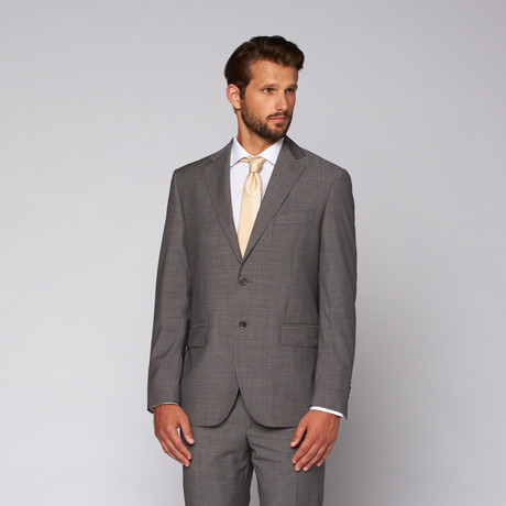 Versace 19.69 // Sorrento Two-Piece Suit // Grey (Euro: 46)