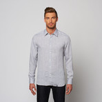 Linen Button Up Dress Shirt // Grey (2XL)
