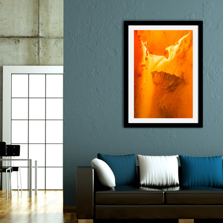 Color in Fusion // Framed Print (16"L x 20"H)