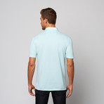 Oxford Polo Shirt // Seafoam + White (XS)