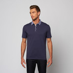 Jersey Polo Shirt // Navy (M)