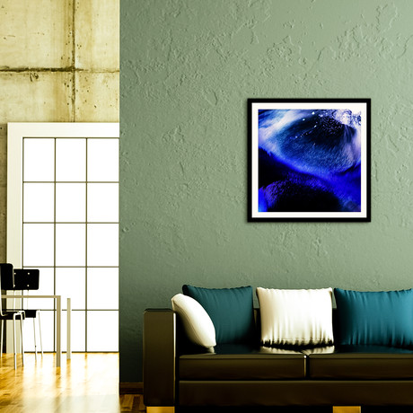 Blue Milky Way // Framed Print