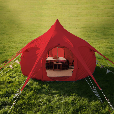 Lotus Belle Limited Edition Red Outback Tent // 16Ft