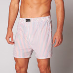 Classic Boxer // Navy + Red Stripe (40)