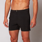 Naples 5" Swim Short // Black (XL)