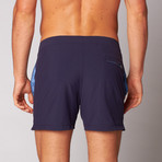 Naples 5" Swim Short // Indigo + Sky (M)