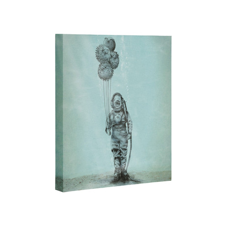 Balloon Fish (Canvas // 8" x 10")