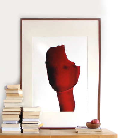 Red Human Head (16.5"L x 20.5"W)