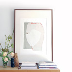 Modern White Art Print (20.4"L x 28.5"W)