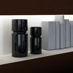 Nomi Cylinder // Black Shiny (10"L x 4"Dia)