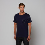 Anchor Pocket Tee // Navy (M)