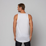 Anchor Pocket Tank Top // White (M)