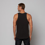 Virgin Islands Anchor Tank Top // Black (XL)