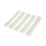 Pocket Square // Grey + Yellow