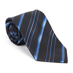 Classic Tie // Steel Blue Stripe