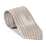 Classic Tie // Beige Herringbone