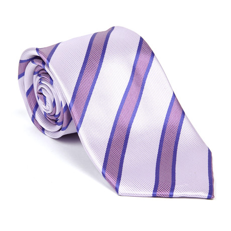 Classic Tie // Purple Stripe