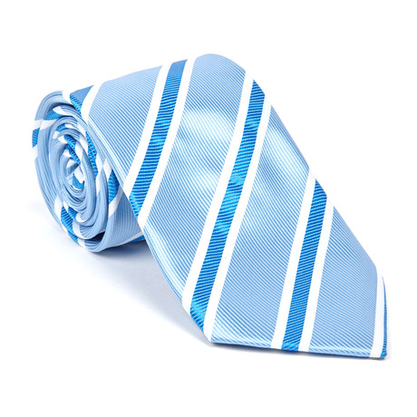 Classic Tie // Light Blue Stripe