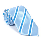 Classic Tie // Light Blue Stripe