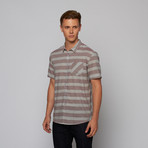 ZAK // Thorton Button Up // Red (S)