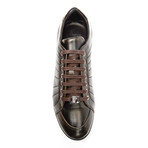 Versace Collection // Quilted Sneaker // Brown (Euro: 41)