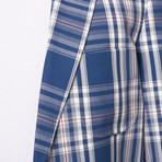 Zenbriele Slim Fit Blazer // Light Blue Plaid (US: 34R)