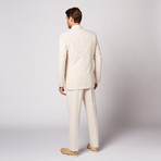 Renoir Seersucker Slim Suit // Tan (US: 34R)