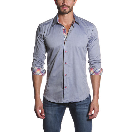 Jared Lang // VAN Button-Up // Grey (S)