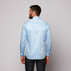 THOMAS Button Up Shirt // Baby Blue (S)