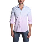 VIC Button-Up // Blue + Pink Ombre (M)
