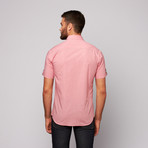 Jared Lang // HARI Short Sleeve Button-Up // Salmon (2XL)