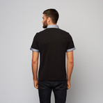 Short Sleeve Polo // Black (L)