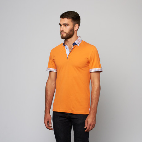 Short Sleeve Polo // Orange (S)