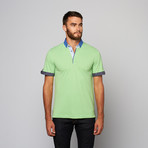 Short Sleeve Polo // Lime Green (L)