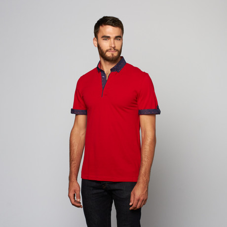 Short Sleeve Polo // Red (S)