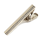 Half Braille Tie Clip