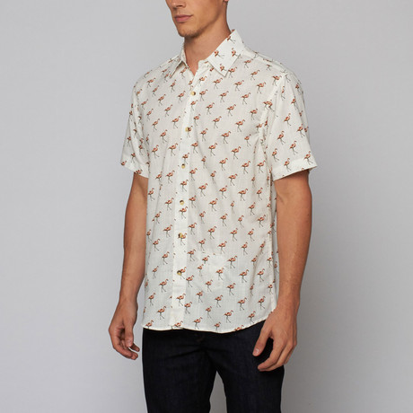 Flamingo Shirt // White (S)