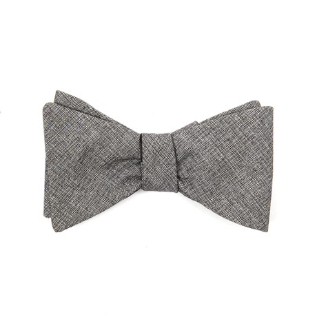 Heath Grey Self Tie Bow Tie