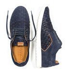 Yale Handwoven Low Top // Navy (US: 7.5)