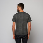 CoHo Apparel // SS Henley // Grey Melange (L)