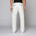Premium 784 Jean // White + Black (36WX30L)